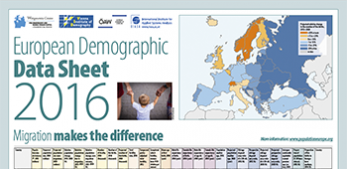 European Demographic Data Sheet 2016