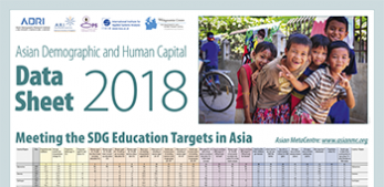 Asian Demographic and Human Capital Data Sheet 2018