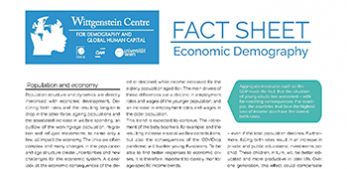 WIC Fact Sheet Economic Demography