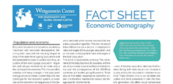 WIC Fact Sheet "Economic Demography"